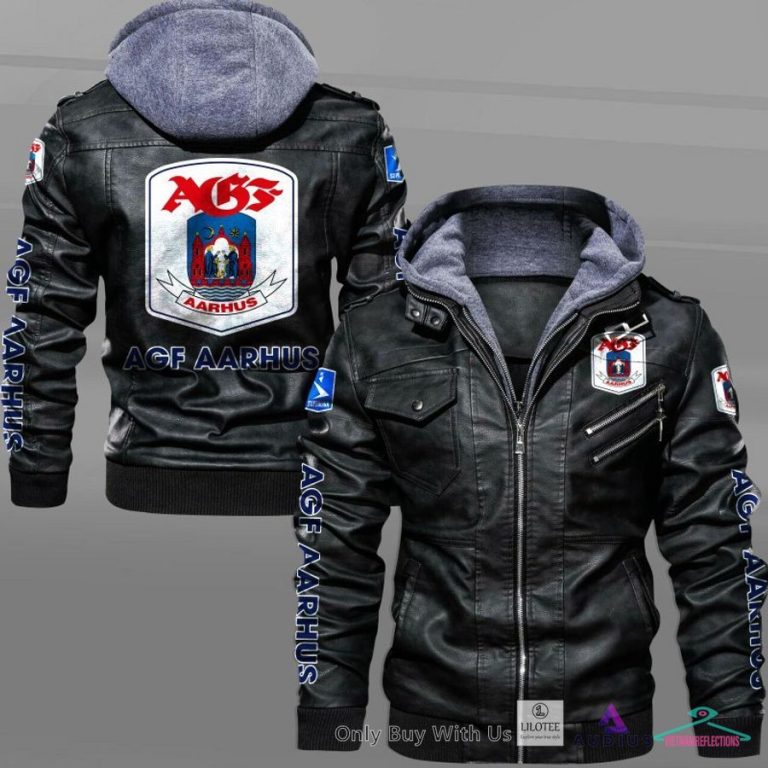 AGF Fodbold Leather Jacket - She has grown up know