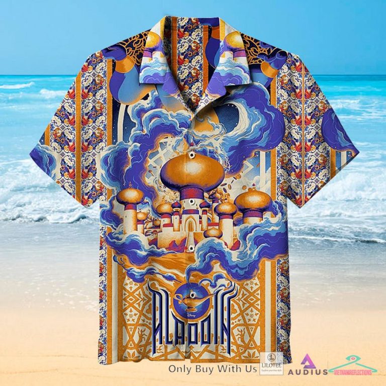 Aladdin Casual Hawaiian Shirt - Bless this holy soul, looking so cute