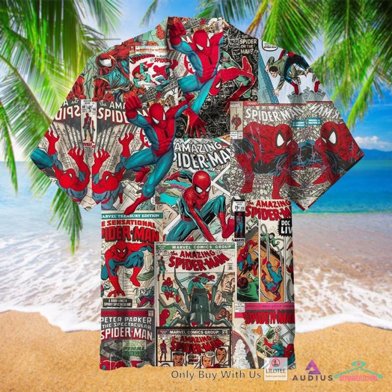 Amazing Spiderman Casual Hawaiian Shirt - Loving click