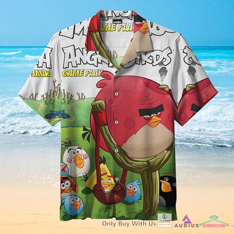 Angry Birdsâ€”Game Play Casual Hawaiian Shirt - Great, I liked it