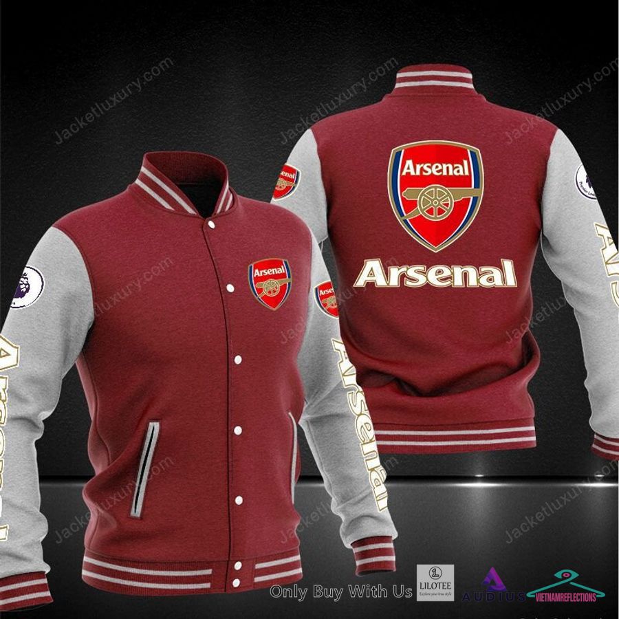 NEW Arsenal F.C. Baseball Jacket 1