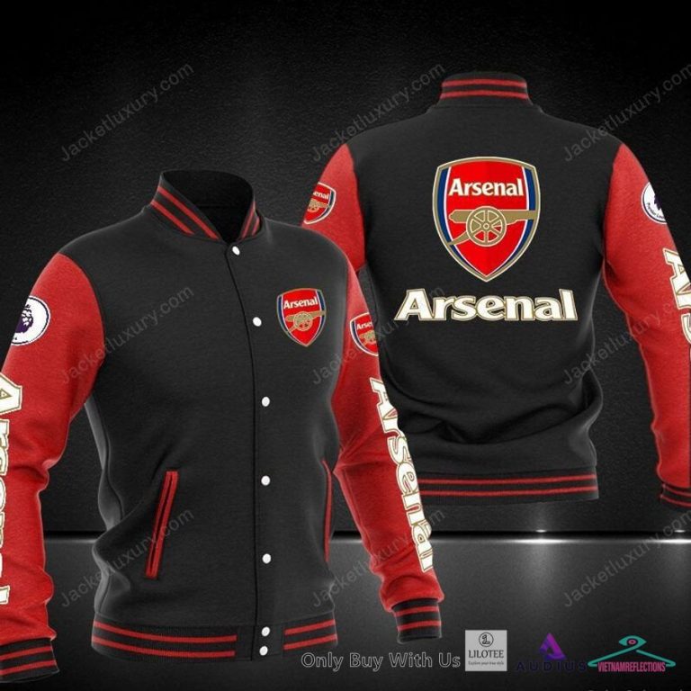 NEW Arsenal F.C. Baseball Jacket 8