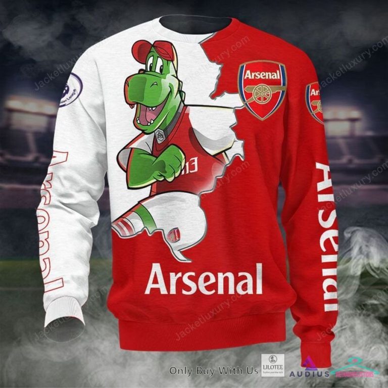 Arsenal F.C. Red Hoodie, Bomber Jacket - Cuteness overloaded