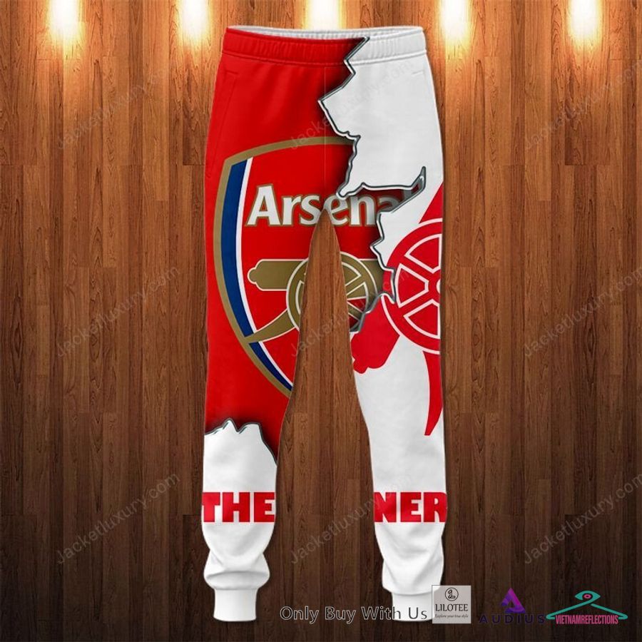 NEW Arsenal F.C The Gunners Hoodie, Pants 6