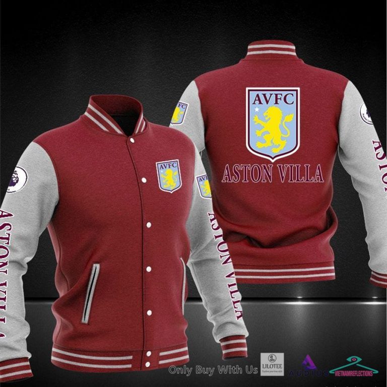 Aston Villa F.C Baseball Jacket - You look so healthy and fit