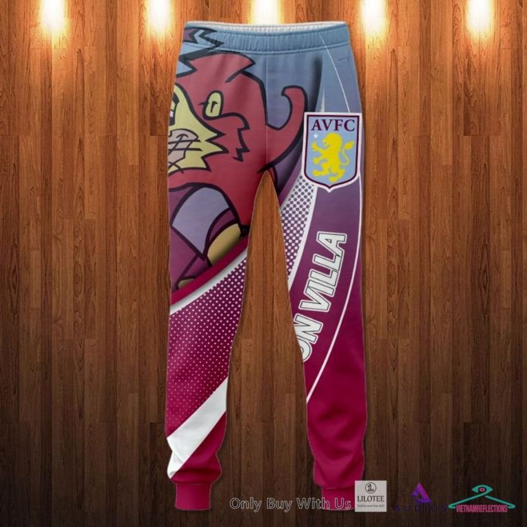 NEW Aston Villa F.C Purple Hoodie, Pants 15
