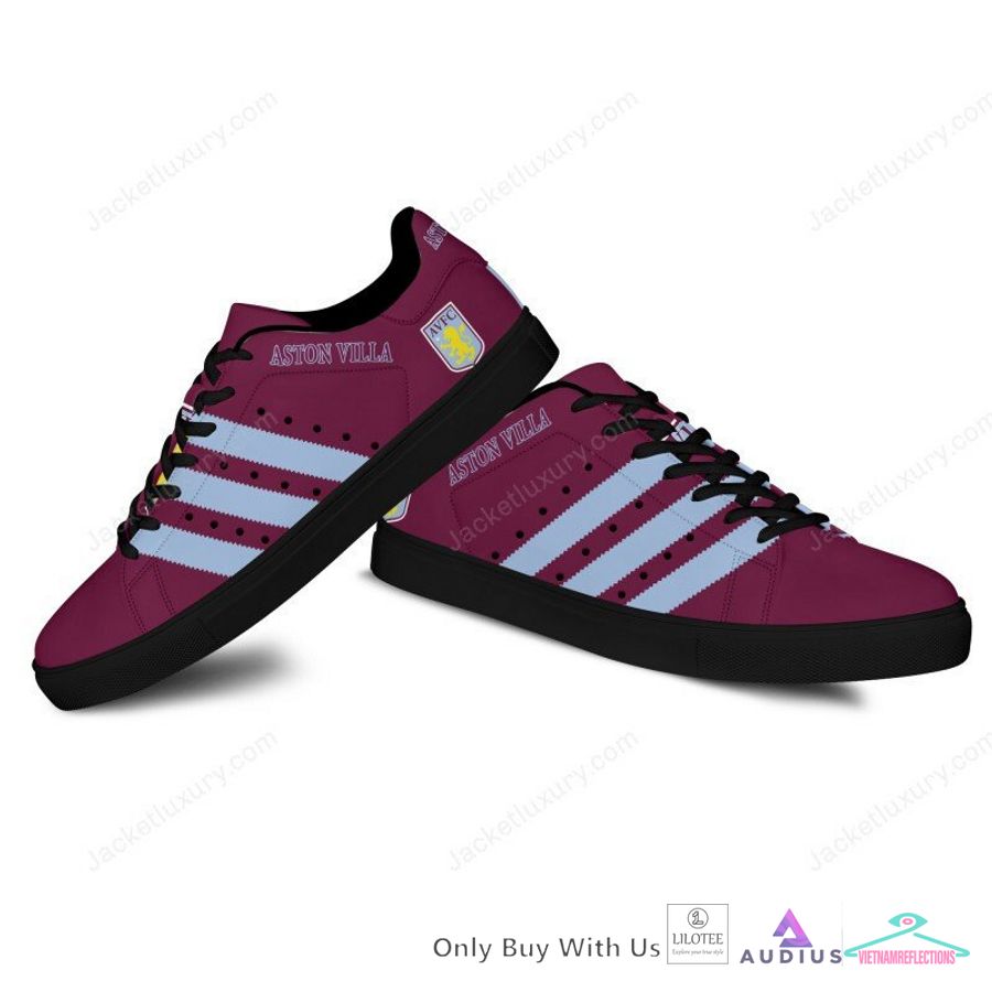 NEW Aston Villa F.C Stan Smith Shoes 8