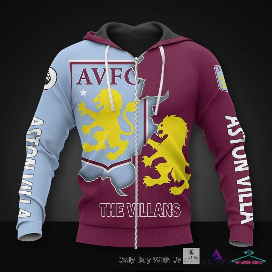 NEW Aston Villa F.C The Villans Hoodie, Pants 33