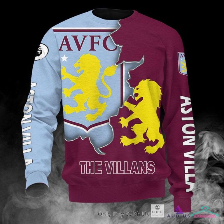 NEW Aston Villa F.C The Villans Hoodie, Pants 14