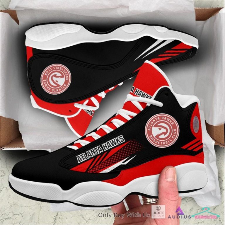 Atlanta Hawks Air Jordan 13 Sneaker - Hundred million dollar smile bro