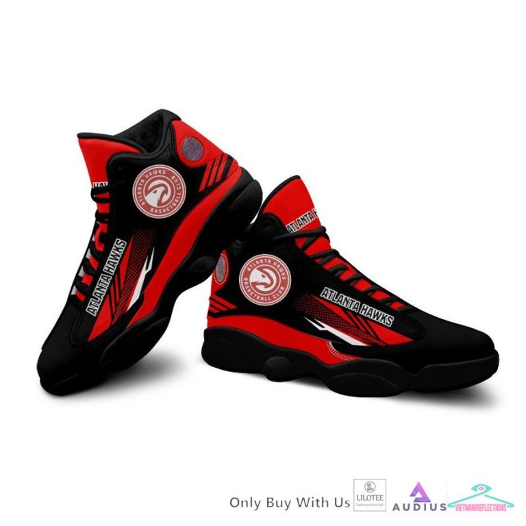 Atlanta Hawks Air Jordan 13 Sneaker - Stand easy bro