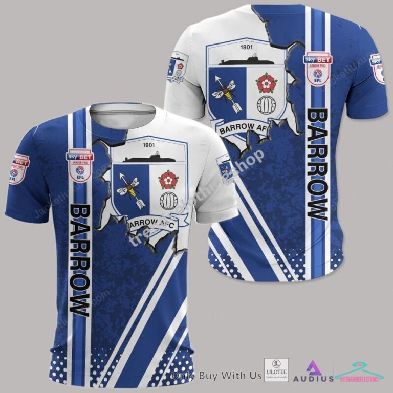 Barrow AFC 1901 Polo Shirt, Hoodie - Selfie expert