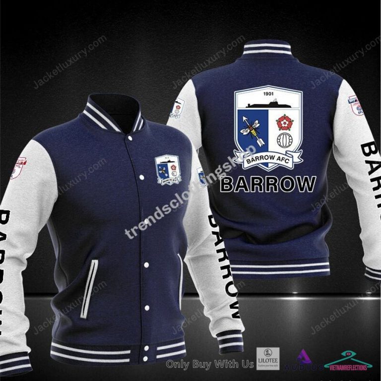 Barrow AFC Baseball jacket - Looking so nice