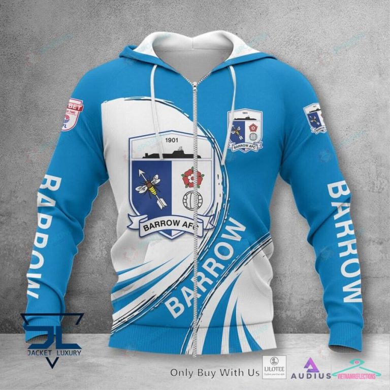 Barrow AFC Blue Polo Shirt, hoodie - You look insane in the picture, dare I say