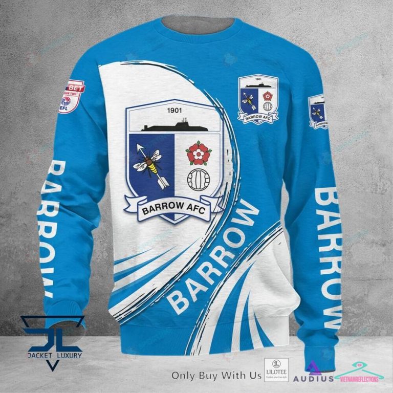Barrow AFC Blue Polo Shirt, hoodie - Best click of yours