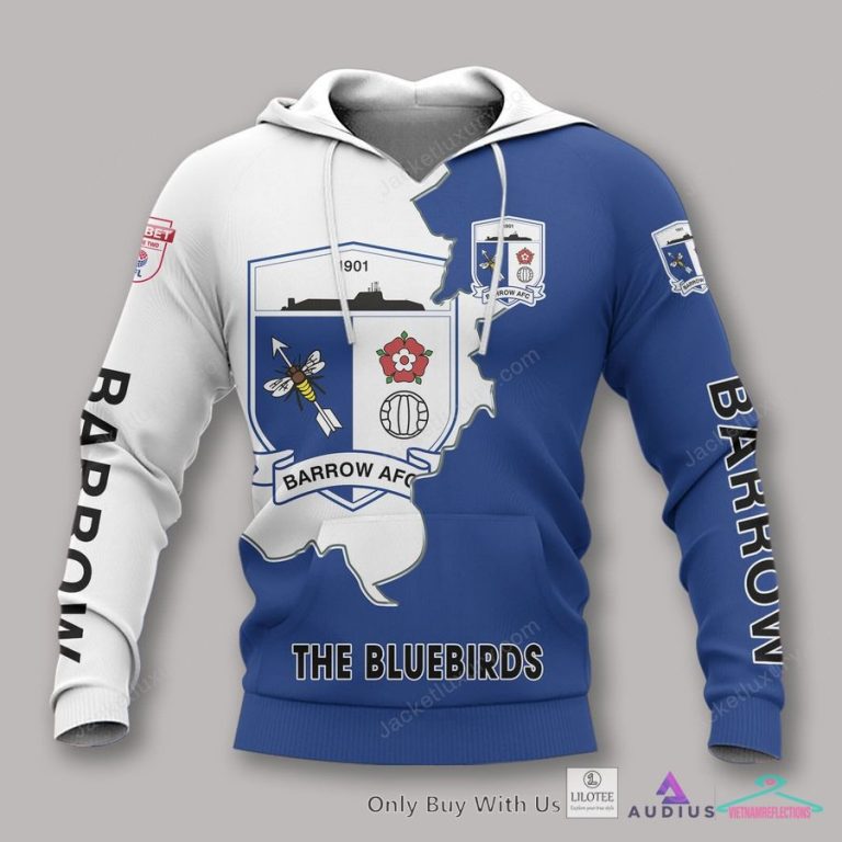 Barrow AFC The Bluebirds Polo Shirt, hoodie - Stand easy bro