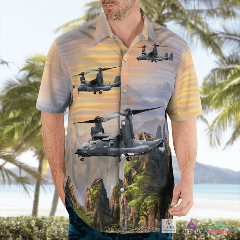 Bell Boeing V-22 Osprey Casual Hawaiian Shirt - Stand easy bro