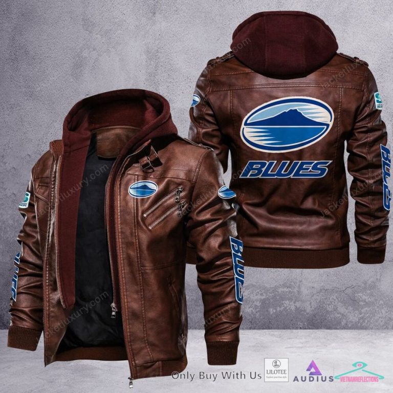 Blues Leather Jacket - You are getting me envious with your look