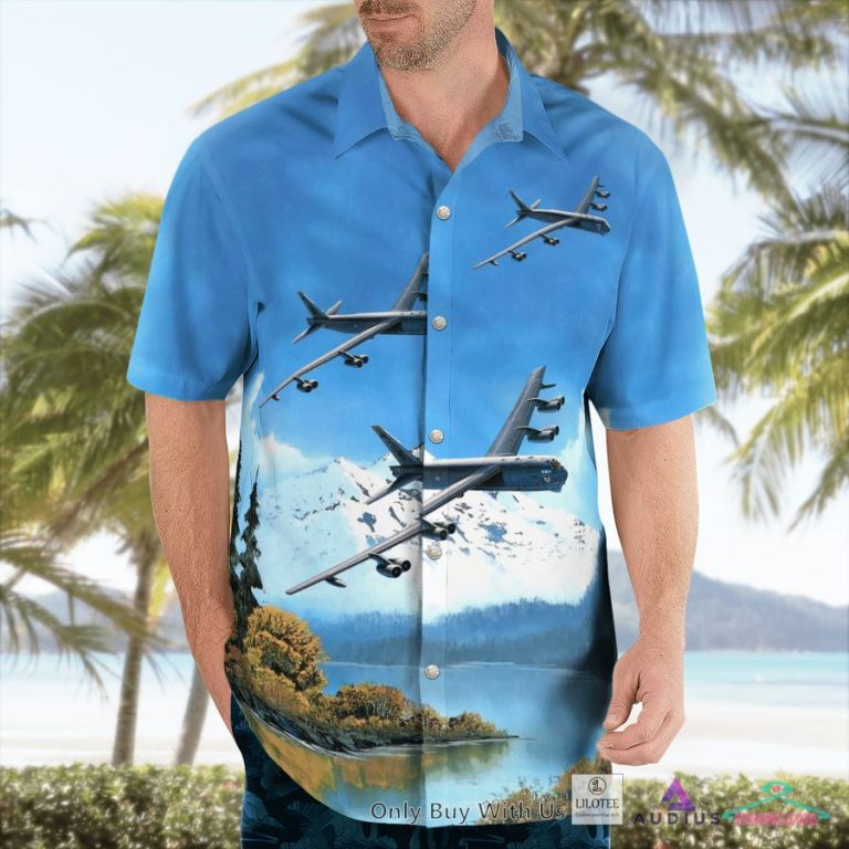 Boeing B-52 Stratofortress Casual Hawaiian Shirt - Unique and sober