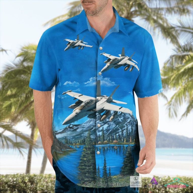 Boeing Ea-18G Growler Casual Hawaiian Shirt - You look fresh in nature