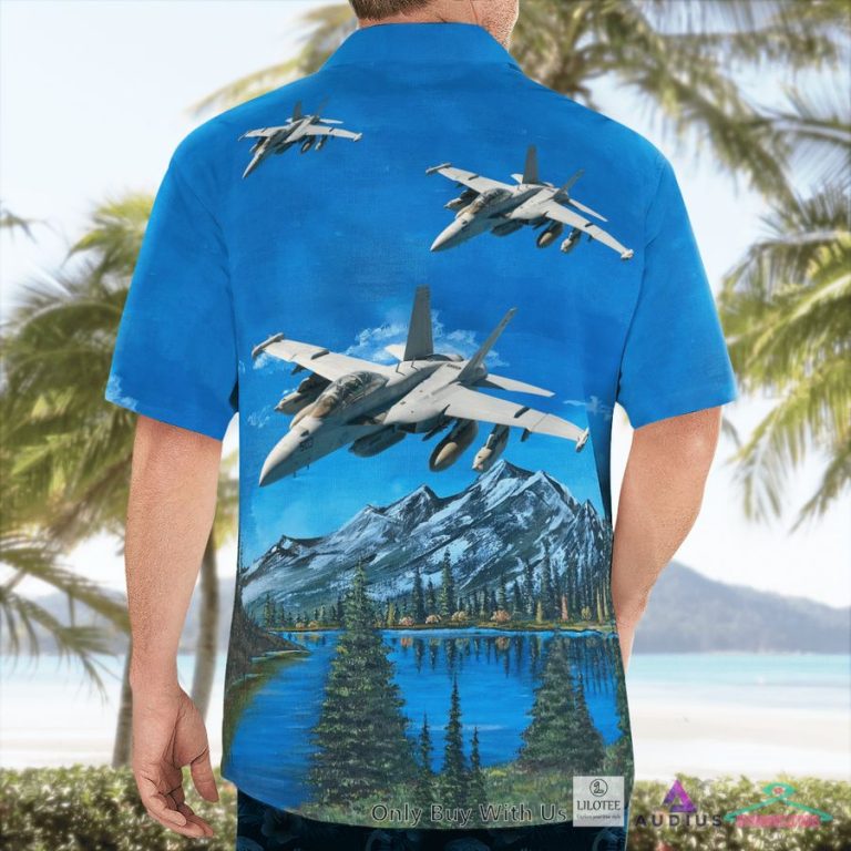 Boeing Ea-18G Growler Casual Hawaiian Shirt - Nice photo dude