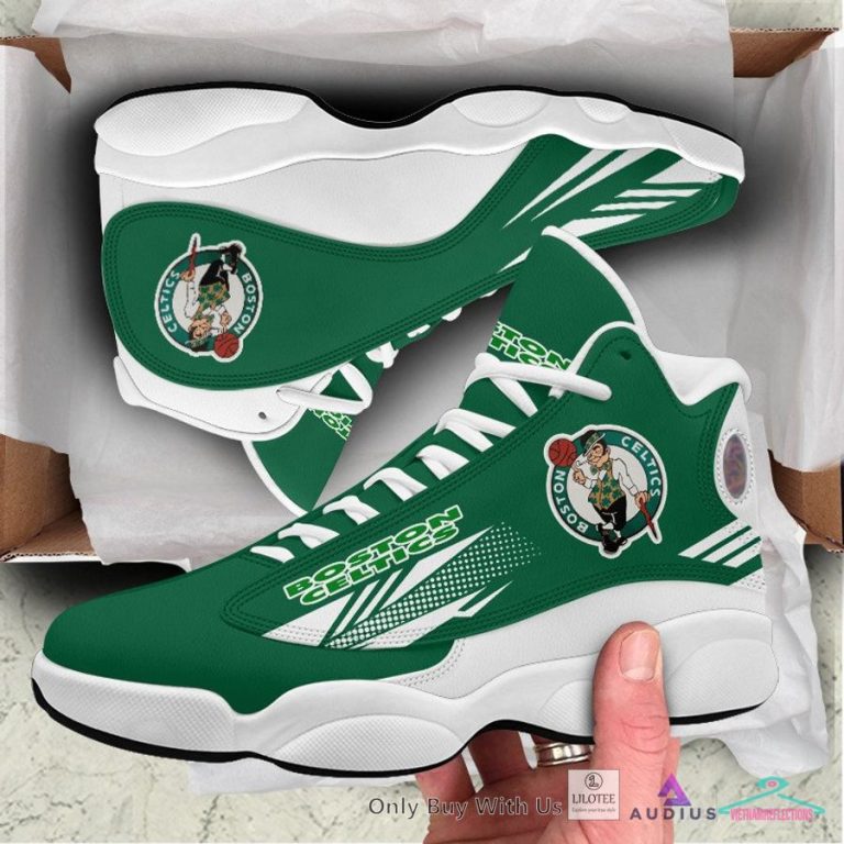 Boston Celtics Air Jordan 13 Sneaker - I like your dress, it is amazing