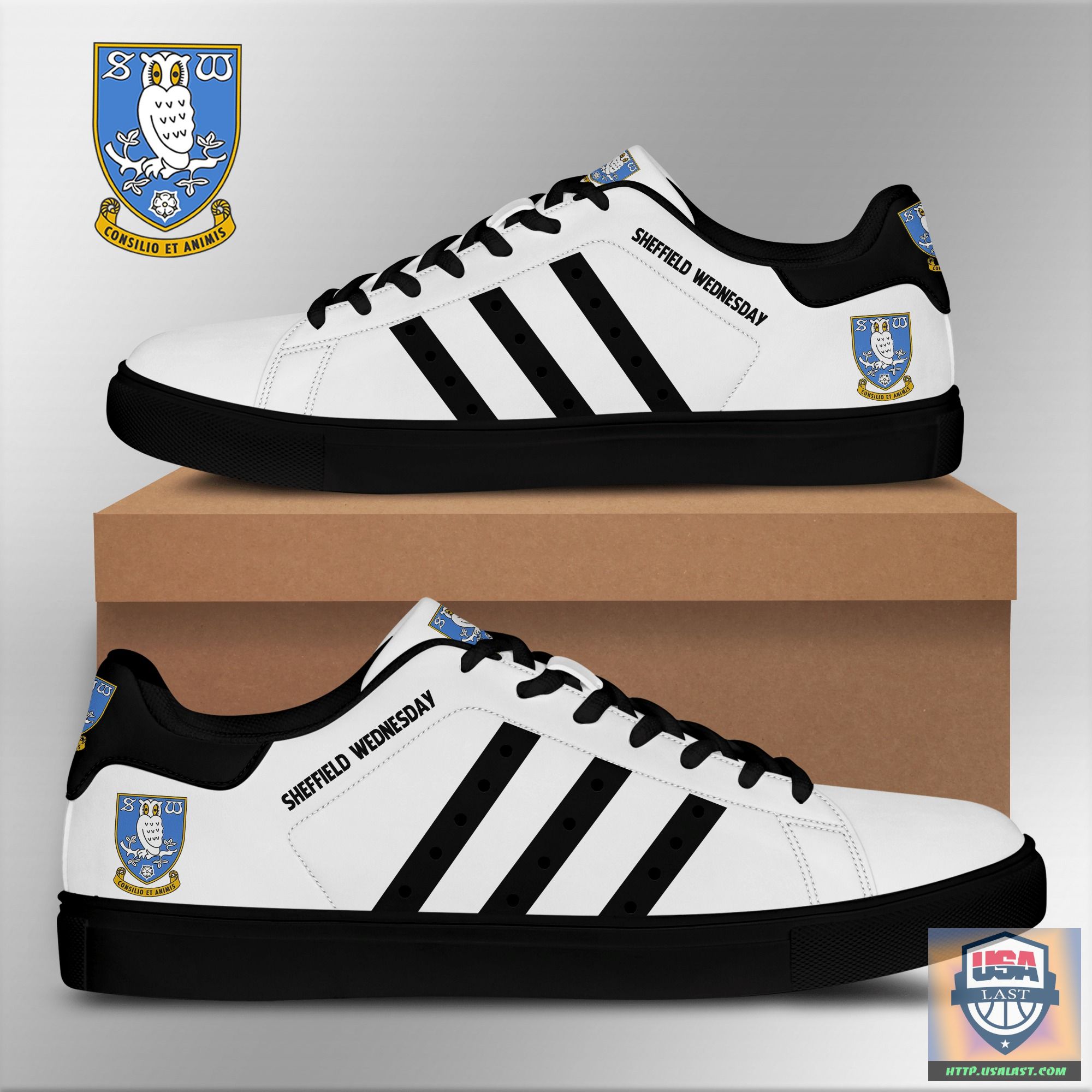 Sheffield Wednesday F.C Stan Smith Low Top Shoes Model 03
