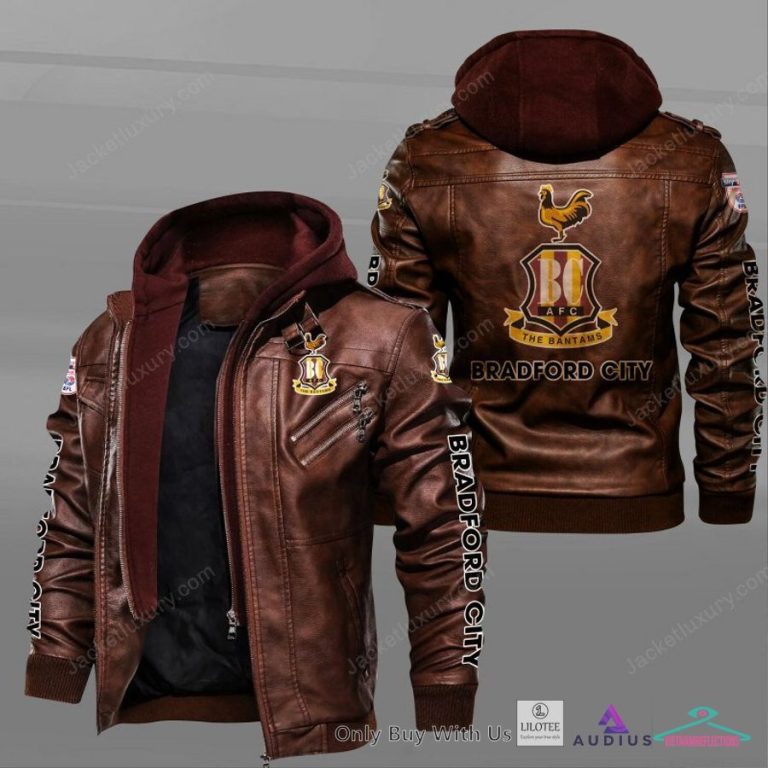 Bradford City Leather Jacket - You look insane in the picture, dare I say