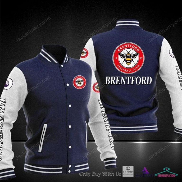 NEW Brentford FC Baseball Jacket 8