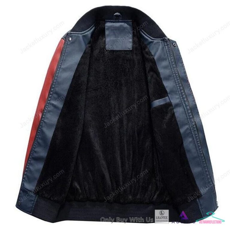 NEW Brentford FC Bomber Leather Jacket 8