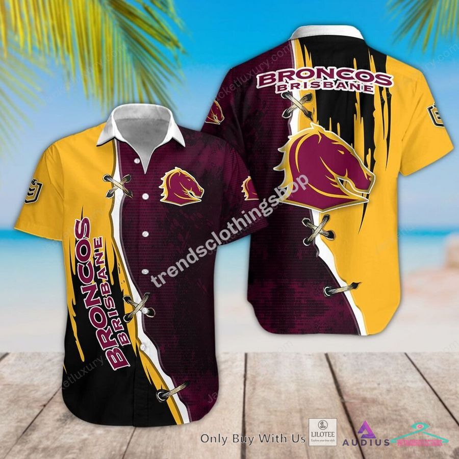 Brisbane Broncos Hawaiian Shirt - Speechless