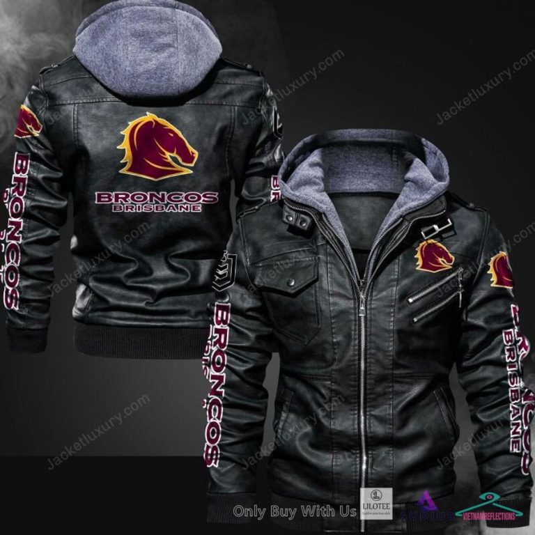 Brisbane Broncos Leather Jacket - Stunning