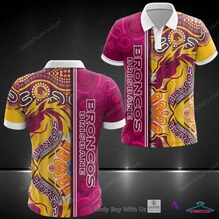 NEW Brisbane Broncos Pink pattern Hoodie, Shirt