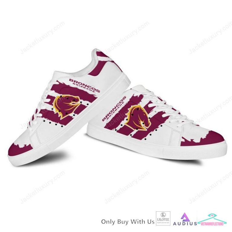 Brisbane Broncos Stan Smith Shoes - Stand easy bro
