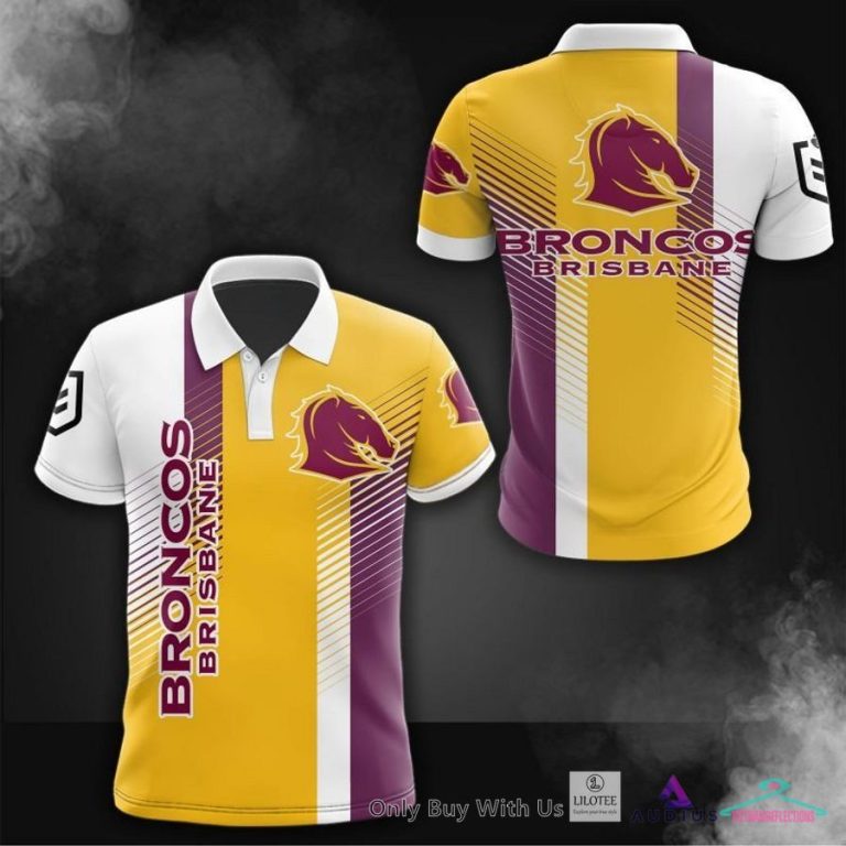 NEW Brisbane Broncos Yellow Hoodie, Shirt