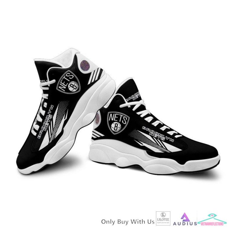 Brooklyn Nets Air Jordan 13 Sneaker - Nice elegant click