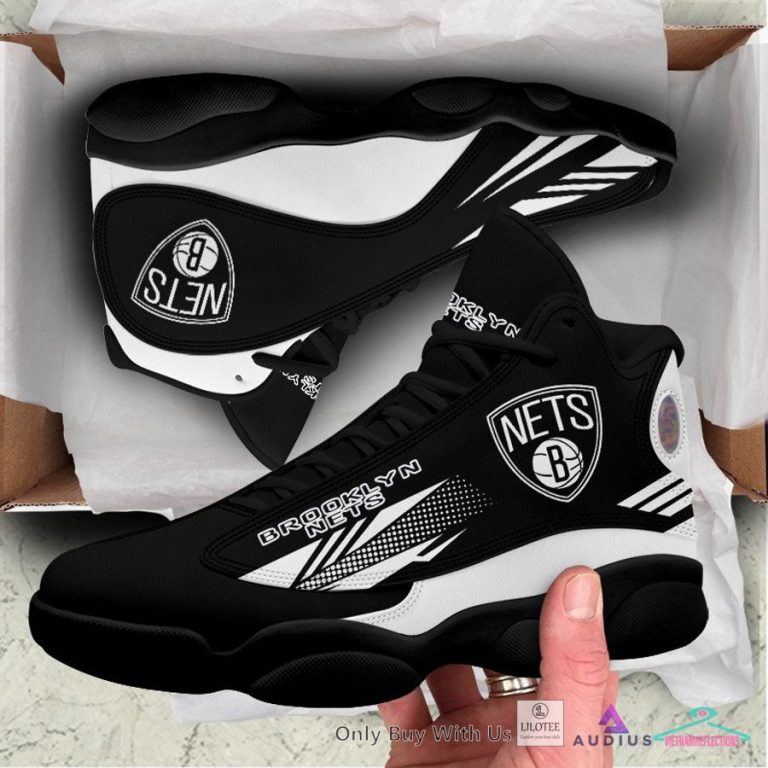 Brooklyn Nets Air Jordan 13 Sneaker - Best picture ever
