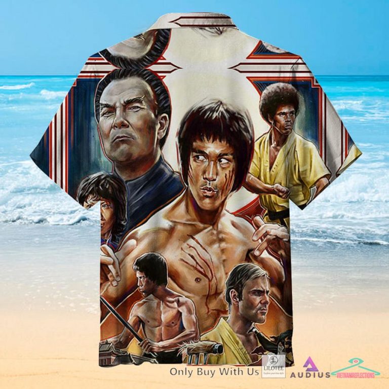 Bruce Lee Classic Kung Fu Casual Hawaiian Shirt - Eye soothing picture dear