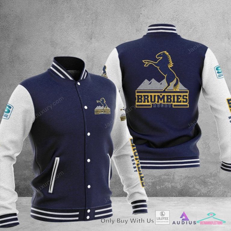 Brumbies Baseball jacket - Beauty is power; a smile is its sword.