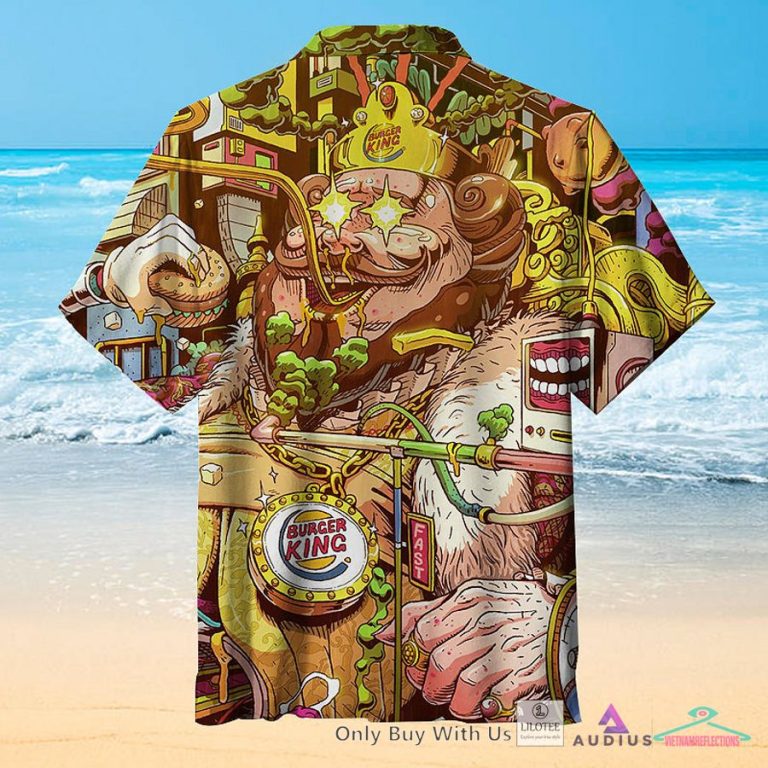 Burcer King Casual Hawaiian Shirt - Good look mam