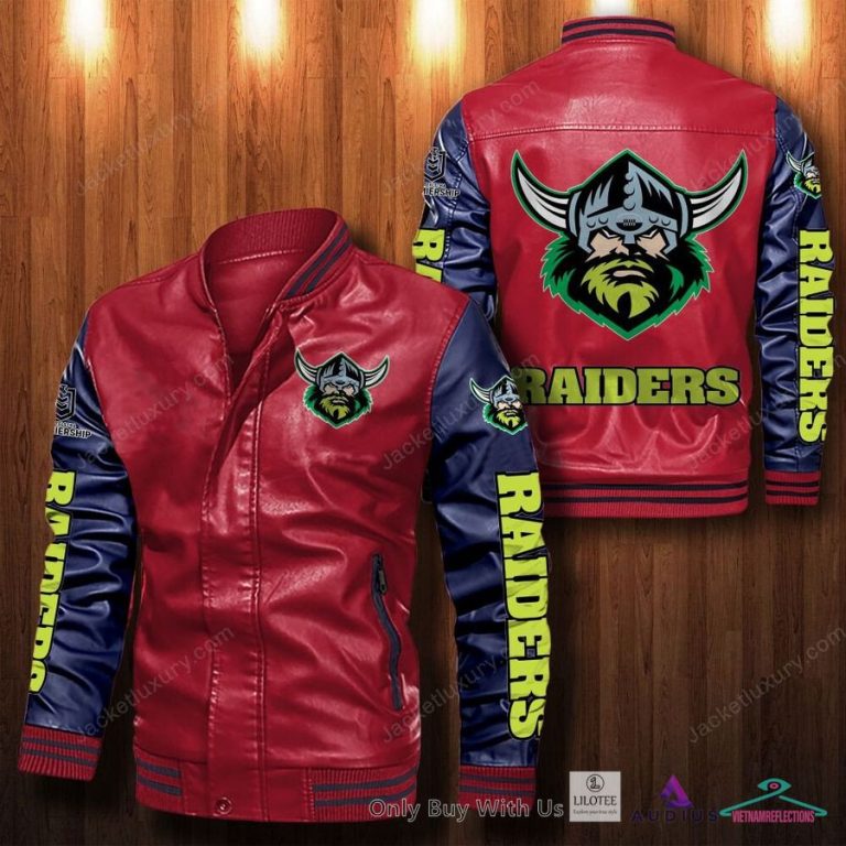 Canberra Raiders Bomber Leather Jacket - It is too funny