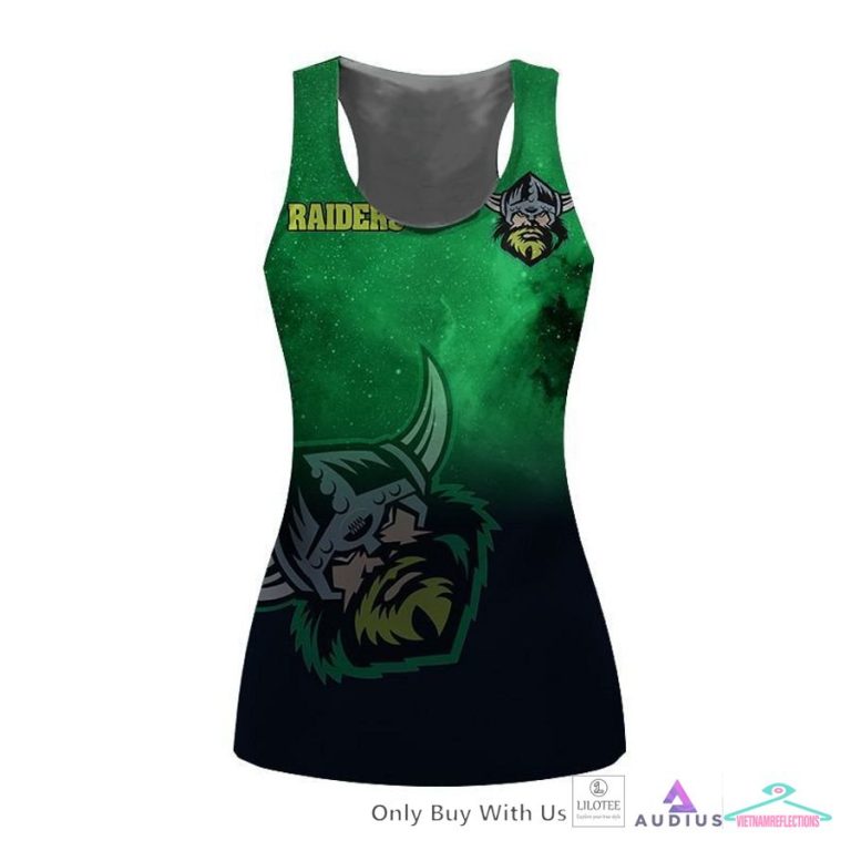 NEW Canberra Raiders Green galaxy Hoodie, Shirt
