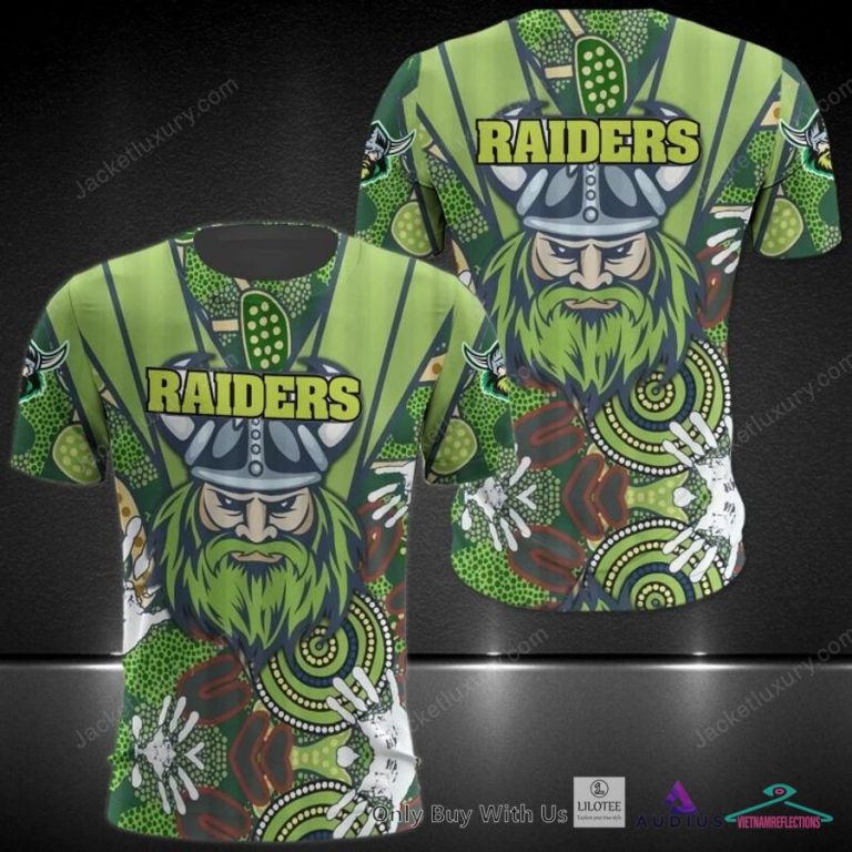 NEW Canberra Raiders Native American patern Hoodie, Shirt