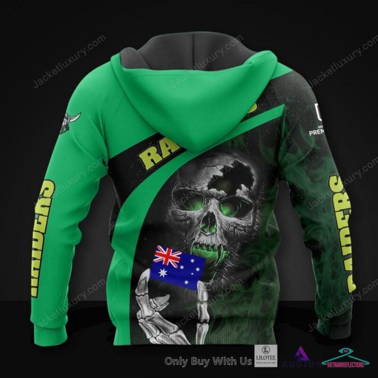 NEW Canberra Raiders Skull Hoodie, Shirt