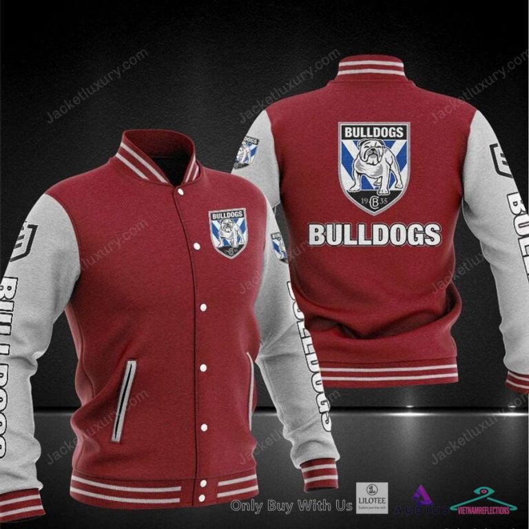 Canterbury Bankstown Bulldogs Baseball Jacket - Good click
