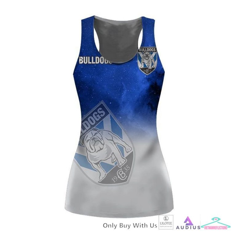 NEW Canterbury Bankstown Bulldogs Blue galaxy Hoodie, Shirt