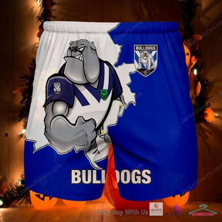 NEW Canterbury Bankstown Bulldogs Blue White Hoodie, Shirt