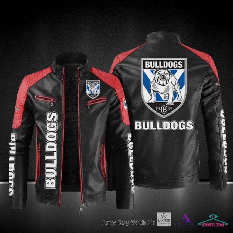 Canterbury Bankstown Bulldogs Collar Block Leather - Looking so nice