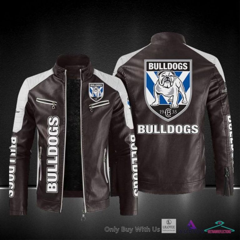 Canterbury Bankstown Bulldogs Collar Block Leather - Handsome as usual