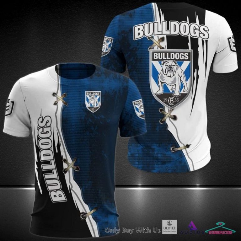 NEW Canterbury Bankstown Bulldogs Navy Hoodie, Shirt